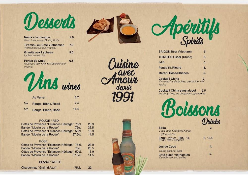 Restaurant China - Menu Image 2